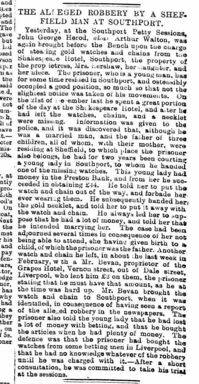 Robbery trial Shef Ind 30 08 1879